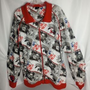 *Micheal AIR Jordan" Basketball Zip Up Jacket Men's Size XL